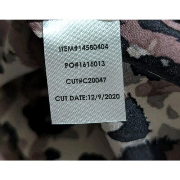 Torrid Women's Plus Size 1 Chablis Lace Trim Cami Top Animal Print E - Picture 5 of 6